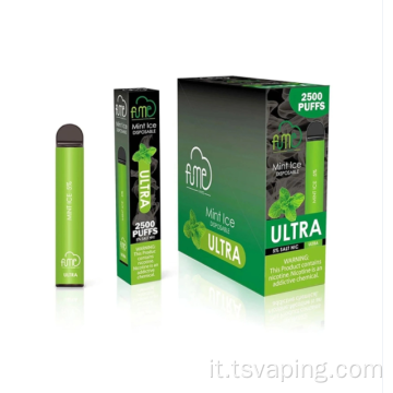 VAPE 2500 BUFS FUME FUME ULTRA SALE DEVISIONE